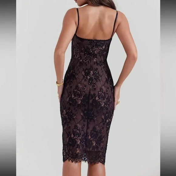 House of CB escala midi dress - Picture 5 of 10